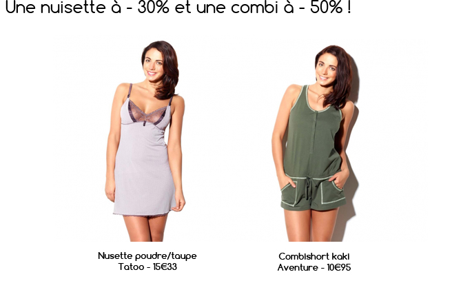 soldes Pomm'Poire nuisette et combi