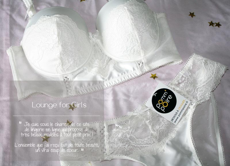 Lounge for Girls craque pour Pomm'Poire et ses dessous