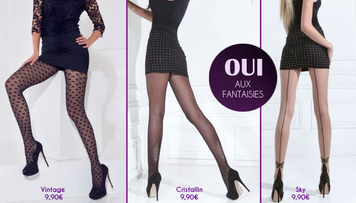 Les collants fantaisie Pomm'Poire