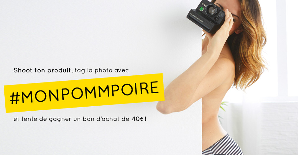 #MonPommPoire, repartez avec un bon d’achat de 40€ !