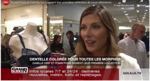 Grand Lille TV - Camille Cerf et Pomm'Poire signent leur première collection